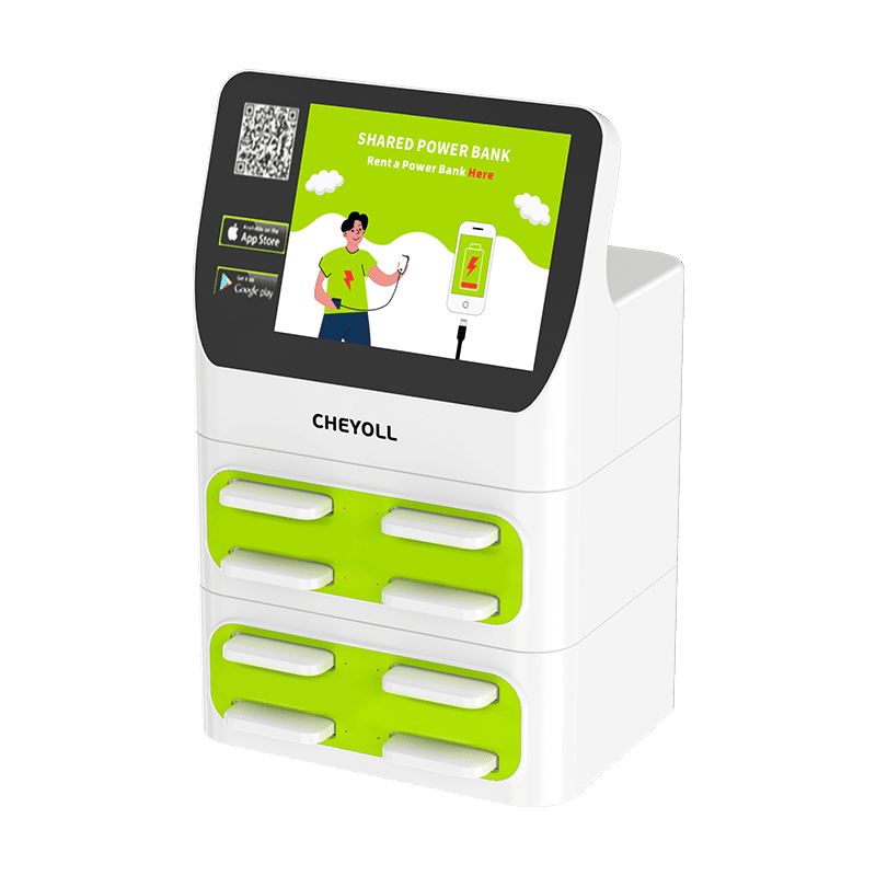 Connected kiosk rental platform